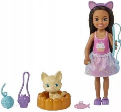 Opakowanie Barbie Chelsea lalka + zwierzątko HGT09