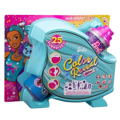 Opakowanie Barbie Color Reveal lalka + akcesoria HBG41