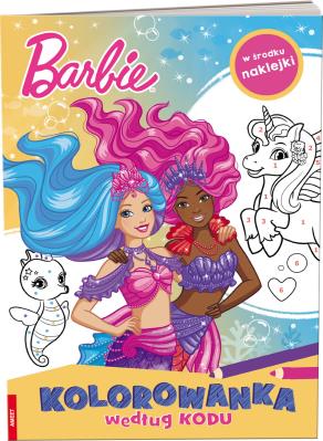 Okładka książki Barbie Dreamtopia Kolorowanka według kodu KKO-1401