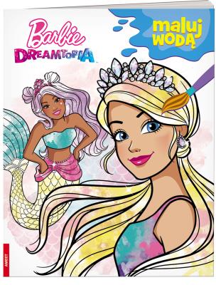 Okładka książki Barbie dreamtopia Maluj wodą MW-1402