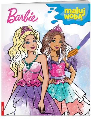 Okładka książki Barbie dreamtopia Maluj wodą MW-1403
