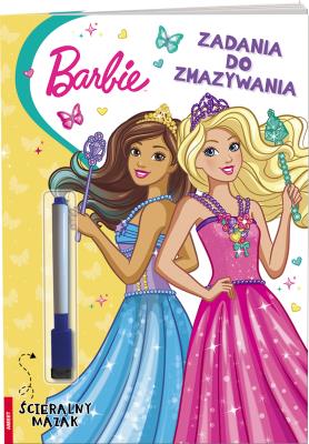 Okładka książki Barbie dreamtopia Zadania do zmazywania PTC-1402