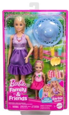 Barbie Family&Friends Siostry na pikniku. Wydawca: Mattel. SmakLiter.pl Opakowanie Barbie Family&Friends Siostry na pikniku