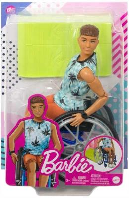 Opakowanie Barbie Fashionistas Ken na wózku inwalidzkim