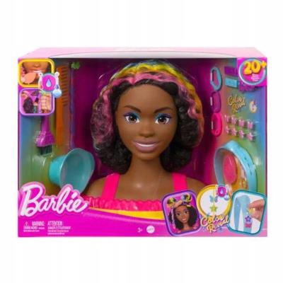 Opakowanie Barbie. Głowa do stylizacji Kręcone włosy HMD79