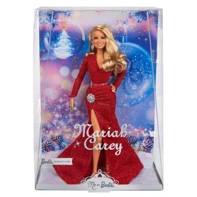 Opakowanie Barbie Mariah Carey Lalka świąteczna