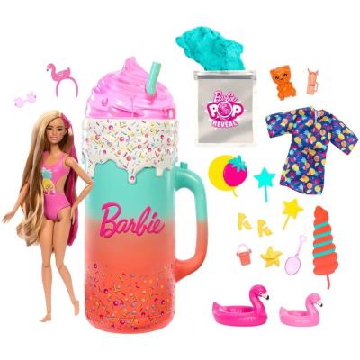 Barbie Pop Reveal Zestaw prezentowy HRK57. Wydawca: Mattel. SmakLiter.pl Opakowanie Barbie Pop Reveal Zestaw prezentowy HRK57