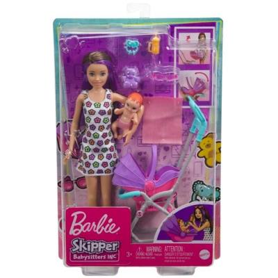 Opakowanie Barbie Skipper zestaw opiekunka GXT34