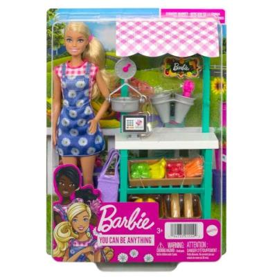 Opakowanie Barbie Targ farmerski Zestaw + lalka