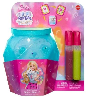 Opakowanie Barbie Tie-Dye. Pluszak do malowania LeniwiecHWD32