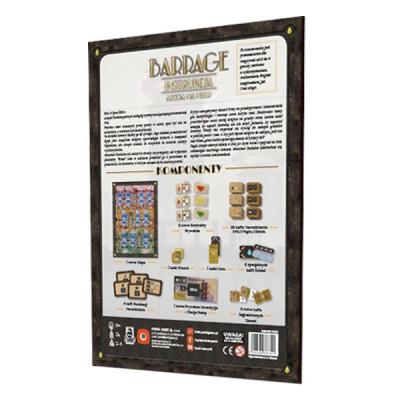 Barrage: Afera na Nilu. Wydawca: Portal Games. SmakLiter.pl Opakowanie Barrage: Afera na Nilu