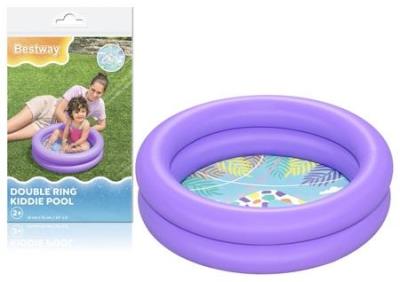 Opakowanie Basenik dmuchany fioletowy żyrafa 61x15cm