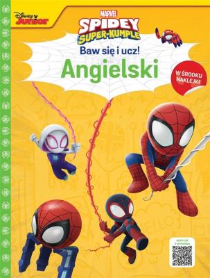 Okładka książki Baw się i ucz! Angielski. Marvel Spidey...