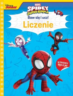 Okładka książki Baw się i ucz! Liczenie. Marvel Spidey i...