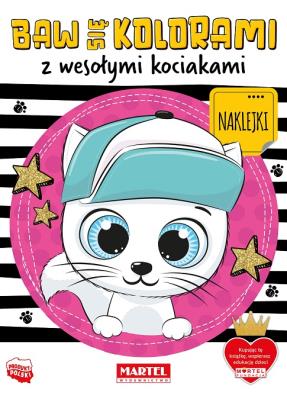 Okładka książki Baw się kolorami z wesołymi kociakami