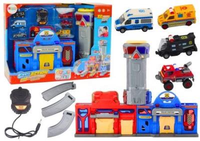 Opakowanie Baza Straż Pożarna Policja pojazdy 6szt