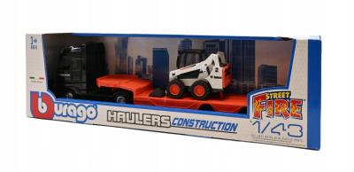 BBURAGO MODEL HAULERS CONSTRUCTION MERCEDES ACTROS GIGASPACE BOBCAT SKID-STEER LOADER 1:43. Wydawca: BBurago. SmakLiter.pl Opakowanie BBURAGO MODEL HAULERS CONSTRUCTION MERCEDES ACTROS GIGASPACE BOBCAT SKID-STEER LOADER 1:43