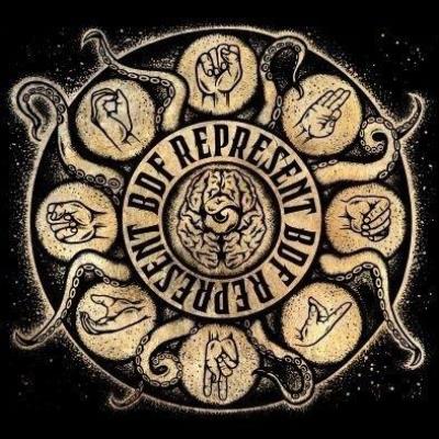 BDF Represent CD. Autor: Brain Dead Familia. SmakLiter.pl Okładka książki BDF Represent CD