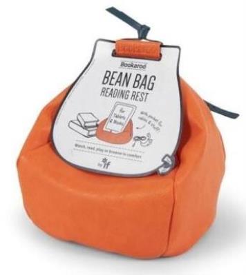 Bean Bag Pufa z kieszonką pod książkę/tablet pomar. Wydawca: IF. SmakLiter.pl Opakowanie Bean Bag Pufa z kieszonką pod książkę/tablet pomar