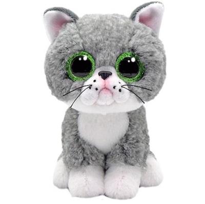 Opakowanie Beanie Boos Fergus - szary kot 15cm
