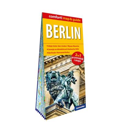 Okładka książki Berlin laminowany map&guide 2w1: przewodnik i mapa