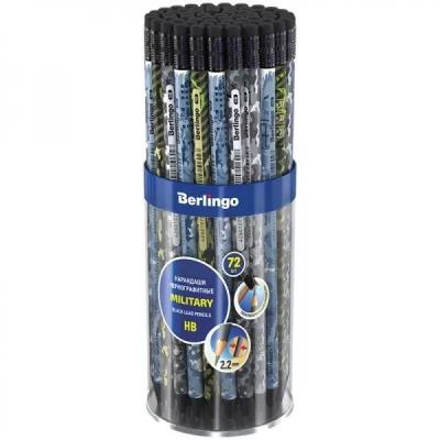 Opakowanie Berlingo Ołówek ''Military''HB 299345 (72 szt)