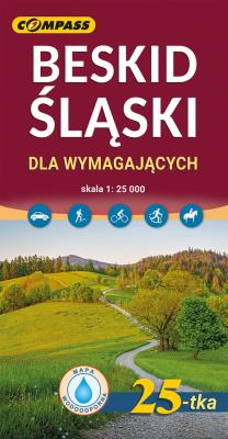 Okładka książki Beskid Śląski - dla wymagających - mapa laminowana