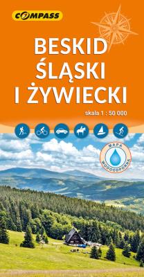 Okładka książki Beskid Śląski i Żywiecki wersja laminowana