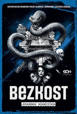 Bezkost. Autor: Joanna Kanicka. SmakLiter.pl Okładka książki Bezkost