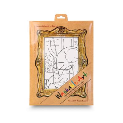 Opakowanie Biała mata Strigo Funny Mat Henri Matissse Kot z czerwoną rybą 25x35 cm