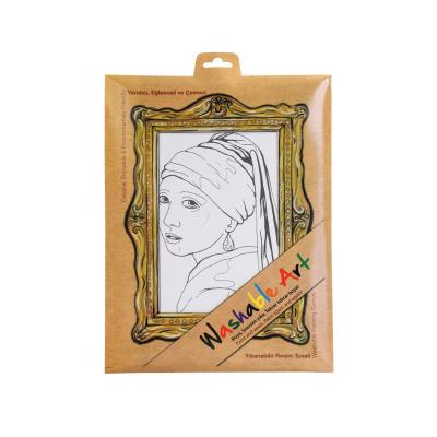 Opakowanie Biała mata Strigo Funny Mat Johannes Vermeer Dziewczyna z perłą 25x35 cm