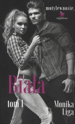 Biała Tom 1 / Motylewnosie. Autor: Liga Monika. SmakLiter.pl Okładka książki Biała Tom 1 / Motylewnosie