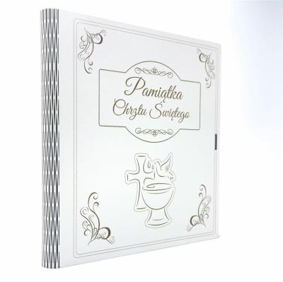 Okładka książki Biblia. Pamiątka Chrztu Św. srebrna - Kielich