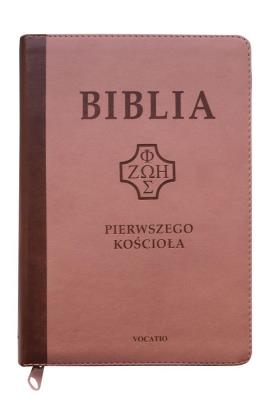 Okładka książki Biblia pierwszego Kościoła róż wenecki paginatory