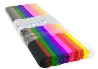 Opakowanie Bibuła kolorwa mix 50x200