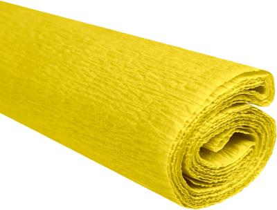 Opakowanie Bibuła marszczona 50x200 cytrynowy 10 rolek