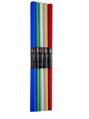 Opakowanie Bibuła marszczona aluminiowa 25x50 mix 5 mini rolek