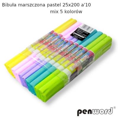 Opakowanie Bibuła marszczona pastel 25x200 (10szt)