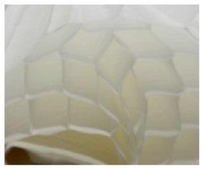 Opakowanie Bibuła przestrzenna biała 20x33cm