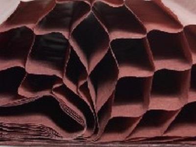 Opakowanie Bibuła przestrzenna brązowa 23x33cm