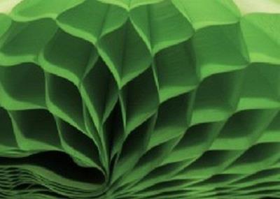 Opakowanie Bibuła przestrzenna zielona 23x33cm