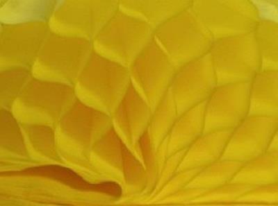 Opakowanie Bibuła przestrzenna żółta 23x33cm