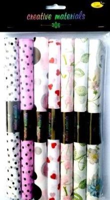 Opakowanie Bibułki satynowe z nadrukiem 25x37cm 7szt