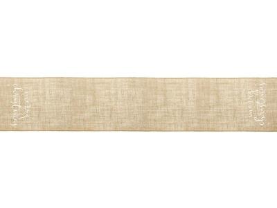 Opakowanie Bieżnik jutowy Merry Christmas biały 50x250cm