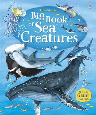 BIG BOOK OF SEA CREATURES. Autor: Minna Lacey. SmakLiter.pl Okładka książki BIG BOOK OF SEA CREATURES