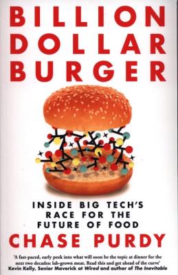 Billion Dollar Burger. Autor: Purdy Chase. SmakLiter.pl Okładka książki Billion Dollar Burger
