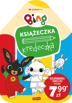 Okładka książki Bing. Książeczka kredeczka