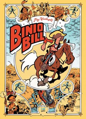 Binio Bill. Wydanie zbiorcze. Autor: Wróblewski Jerzy. SmakLiter.pl Okładka książki Binio Bill. Wydanie zbiorcze
