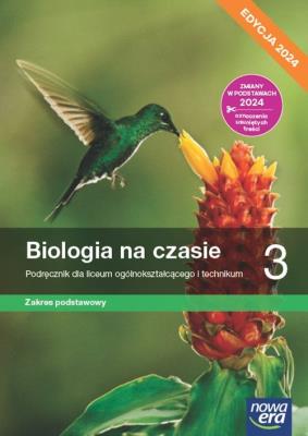 Biologia LO 3 Biologia na czasie Podr ZP. Autor: Jolanta Holeczek. SmakLiter.pl Okładka książki Biologia LO 3 Biologia na czasie Podr ZP