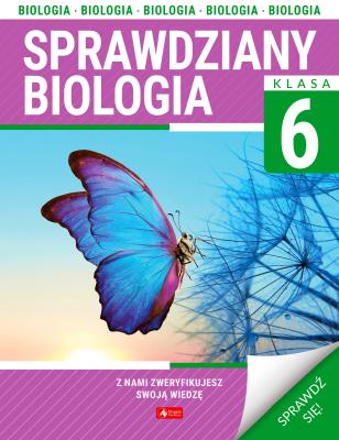 Okładka książki Biologia. Sprawdziany dla klasy 6